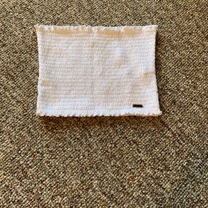 Hollister white tube top